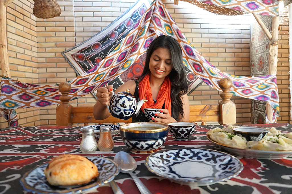 Uzbekistan Tea Tasting 